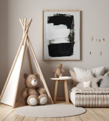 Abstract Brush Strokes 130