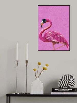 Magenta Metallic Flamingo