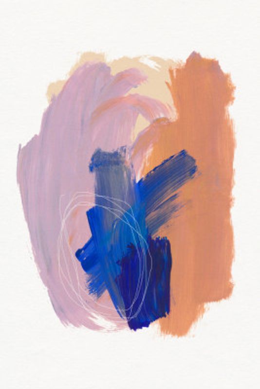 Abstract Brush Strokes 90