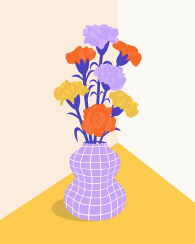 Carnation Vase