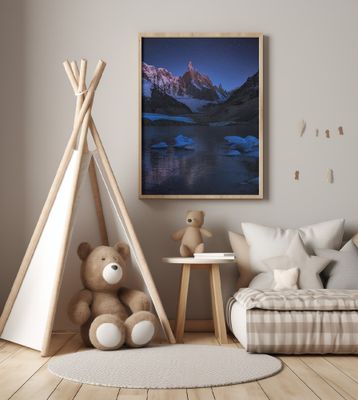 Laguna Torre - A Frozen Night