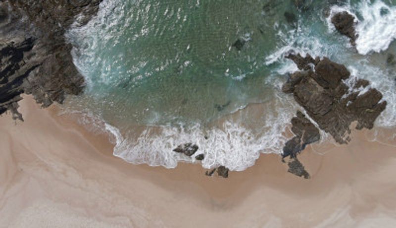 Clear Ocean Shoreline