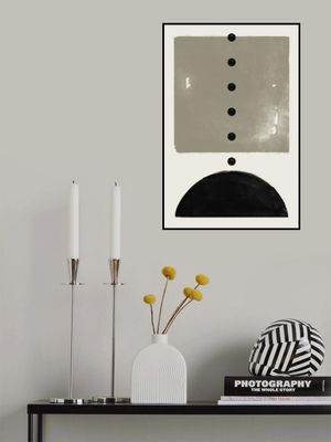 Black Dune Abstraction