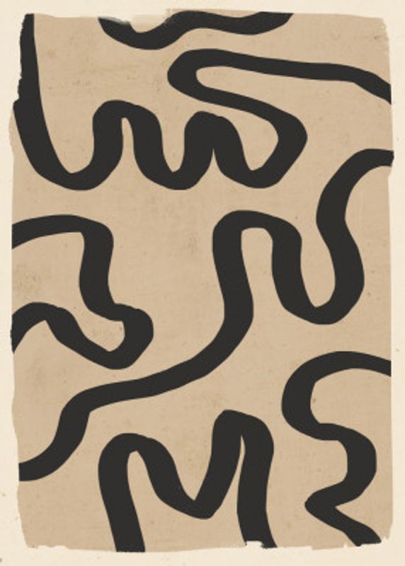 Abstract Line Art 173