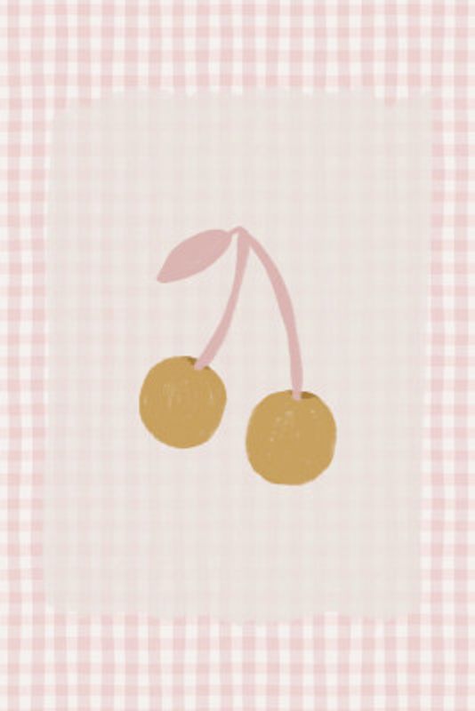 Golden Cherries Charm
