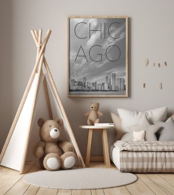 CHICAGO Skyline | Text