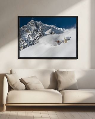 Powder turn with Romain Grojean