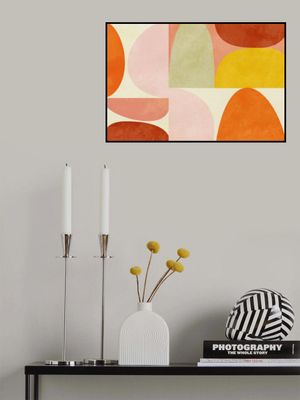 Warm Pastel Geometry