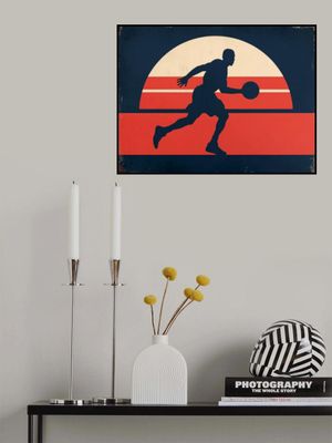 Basketball Metal Plate