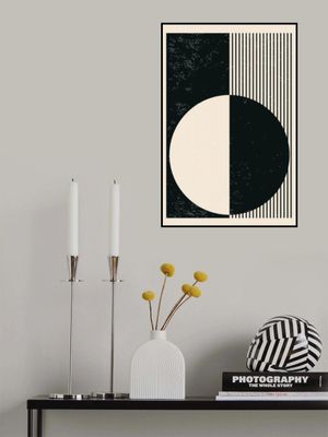 Black and White Planets Series #3