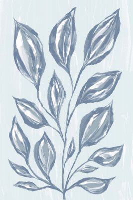 Minimalist Leaves Sketch