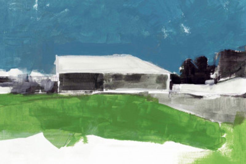 Barren Farm Barn Print No 3