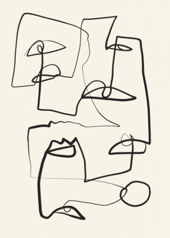 Abstract Line Art 12