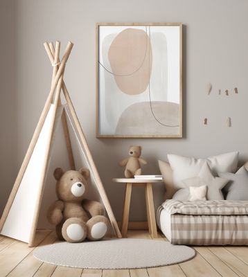 Circle Abstract Painting