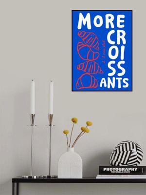 More Croissant - blue/red