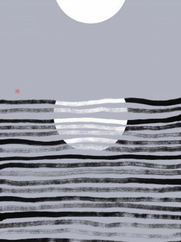 Hidden Moon N°2 | Reflection