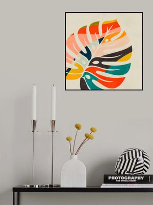 Monstera Leave colorful