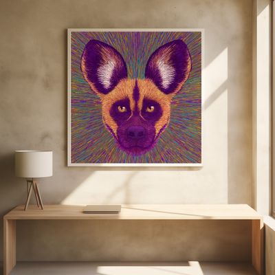 Animal Face   Wild Dog