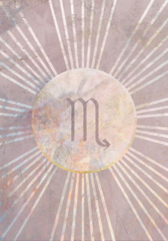 Scorpio Boho Star Sign Sun