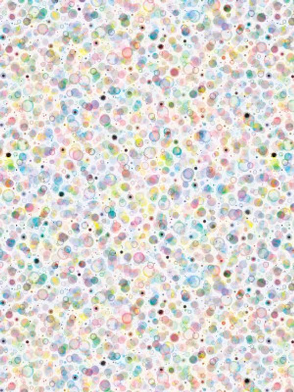 Cosmic Bubbles Multicolored