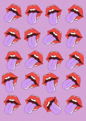 Lips Pattern