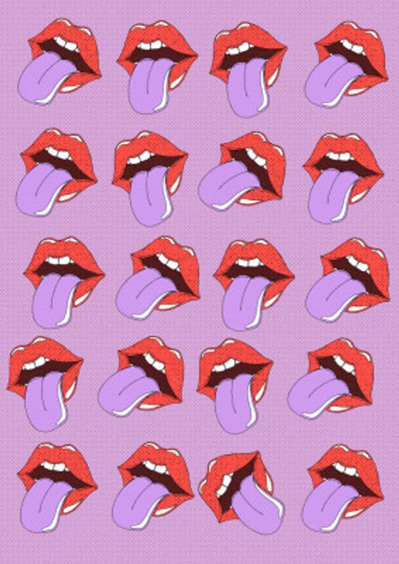 Lips Pattern