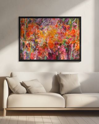 Vibrant Flora Tapestry