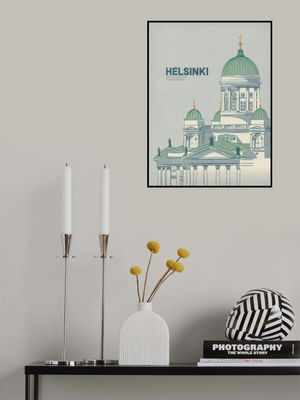 Helsinki Cathedral Travel Poster
