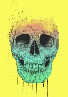 Pop Art Skull