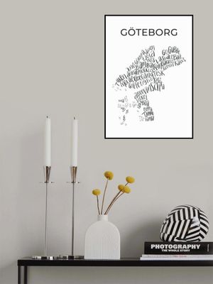 Göteborg Map design