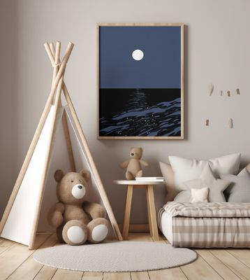 Moonlight reflections