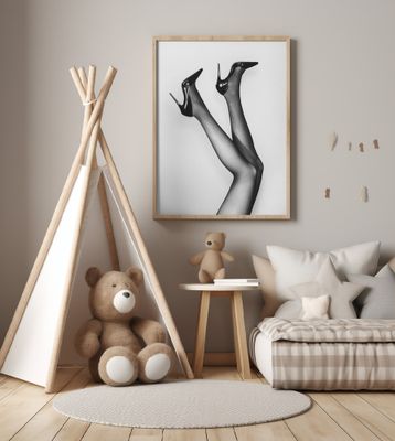 Happy Feet Shoes B&w