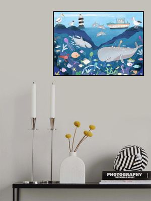 Sea World, Sea Life by Artist Carla Daly