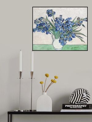 Vincent Van Gogh's Irises (1890).