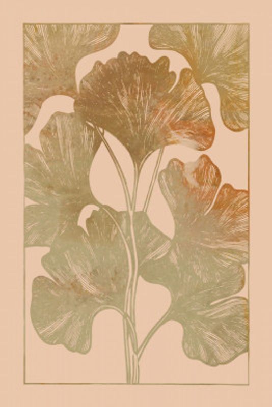 Golden Ginkgo Leaves