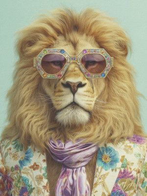 Groovy Lion