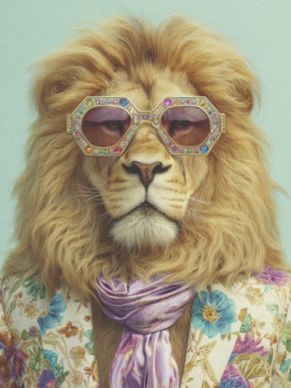 Groovy Lion