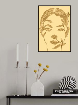 Woman's Face Interwoven