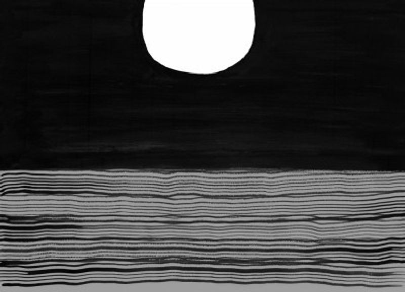 Luminous Moon Rising