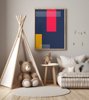 Vibrant Geometric #3