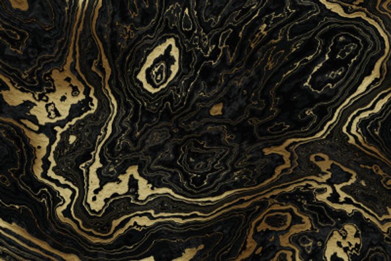 250405b Portoro Black and Gold Marble Texture II