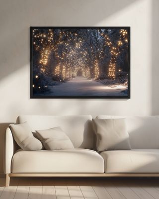 Christmas Path Snowy