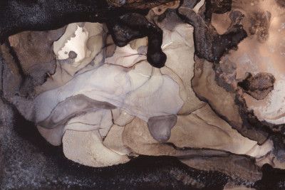 Earthy Tones and Swirling Patterns