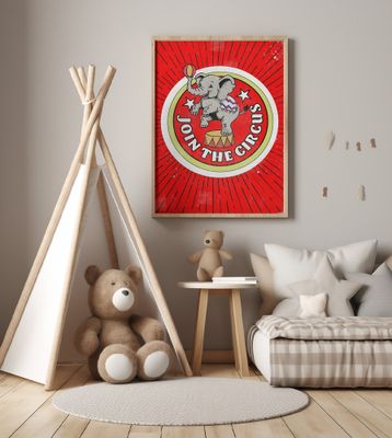Join the Circus Vintage Commercial