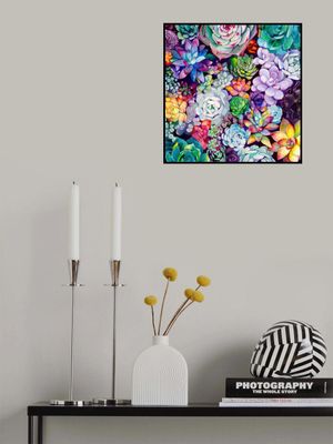 Succulent Garden 30x30