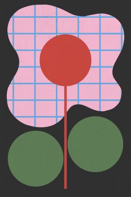 Graphic Flower Geometric 20