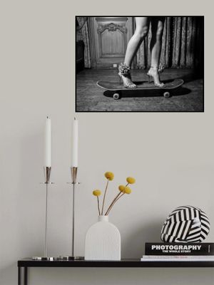 High Heels On a Skateboard