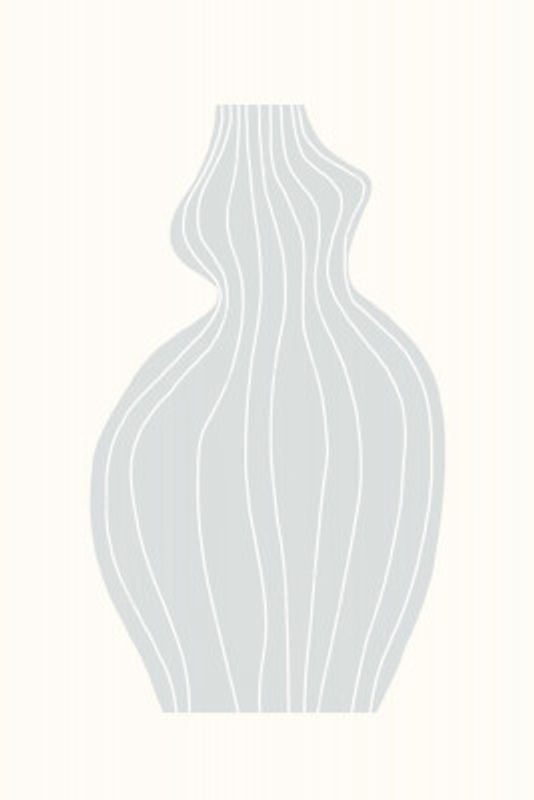 Gray Vase