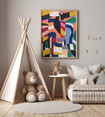 Shapes with Dynamic Brushstrokes