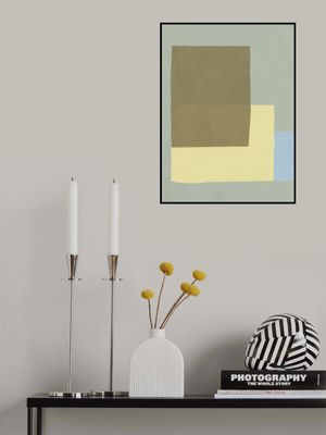 Geometric Shapes with a Muted Color Palette